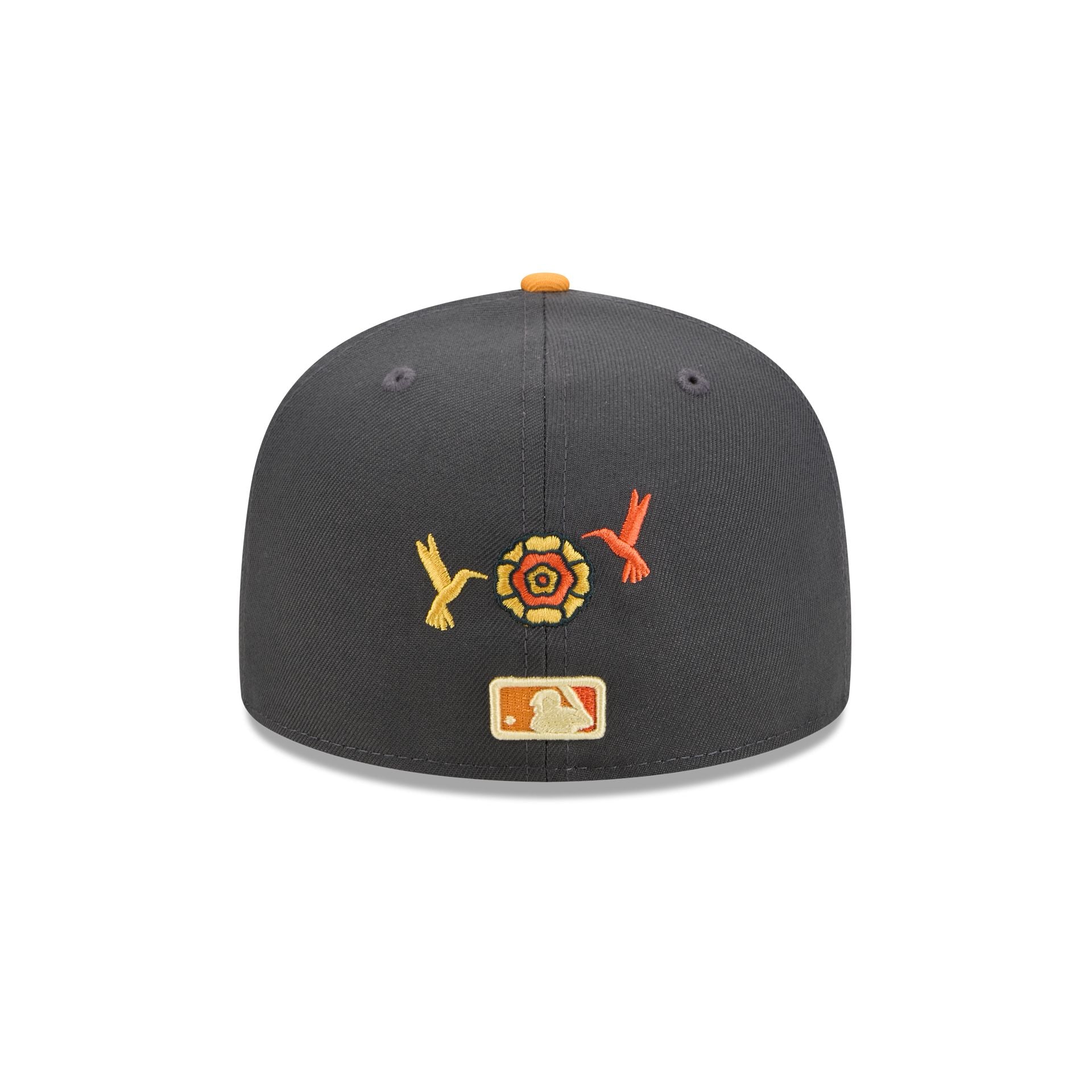 Los Angeles Dodgers Day of the Dead Graphite 59FIFTY Fitted Hat
