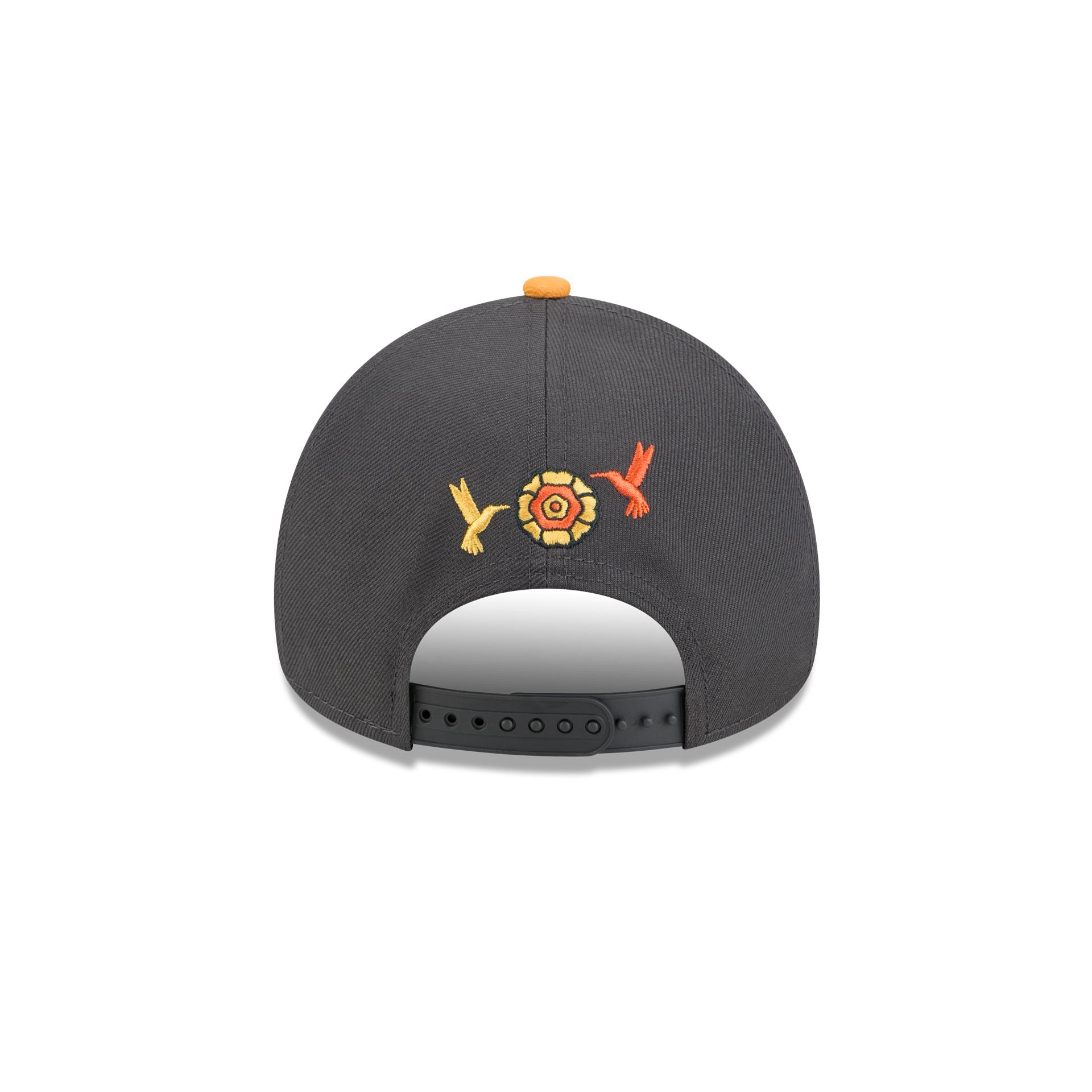 Los Angeles Dodgers Day of the Dead Graphite 9FORTY A-Frame Snapback Hat
