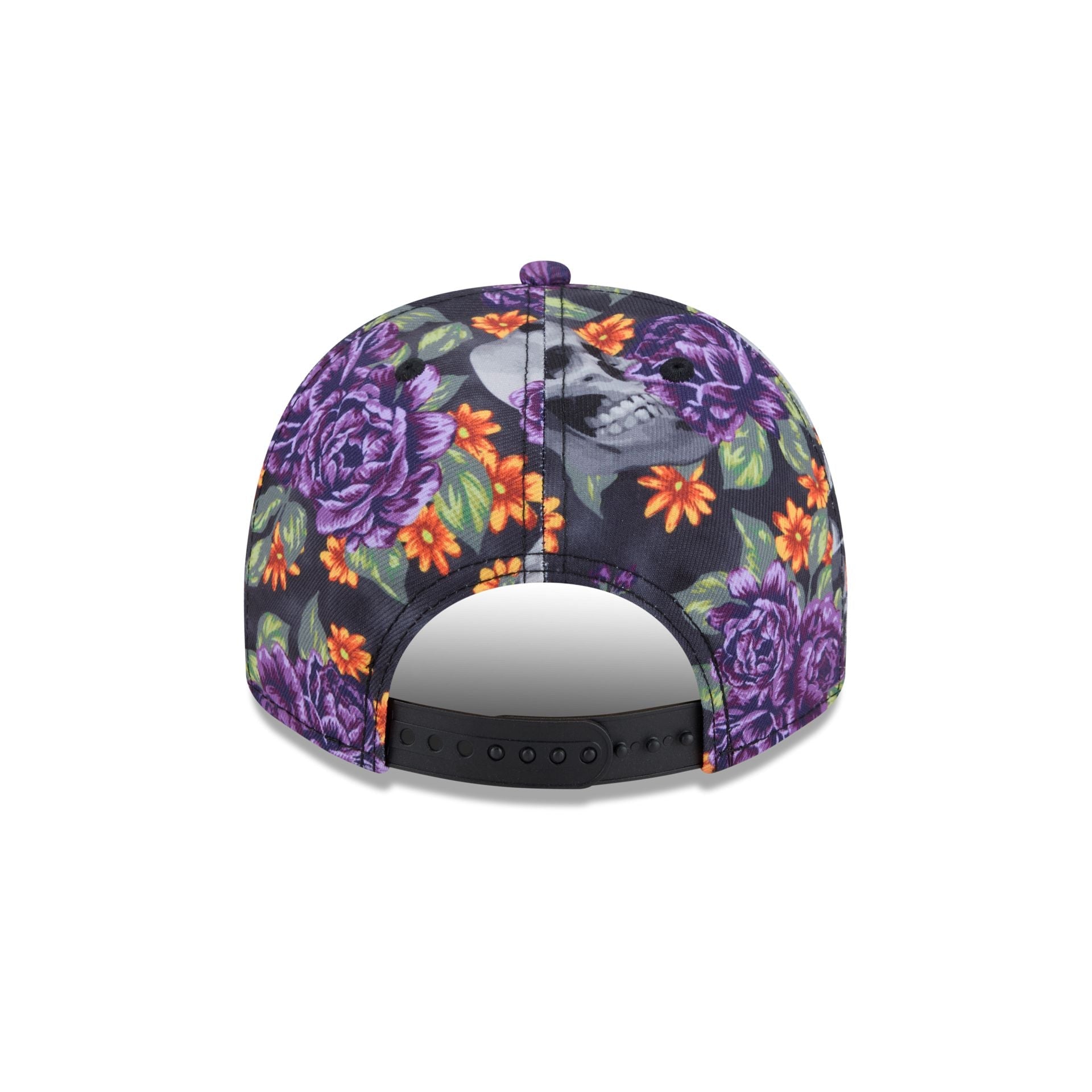 Boston Red Sox Day of the Dead Skull & Roses 9FIFTY A-Frame Snapback