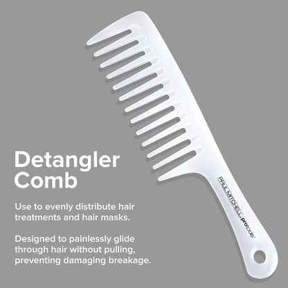 Wide Tooth Detangling Comb for Wet or Dry Hair