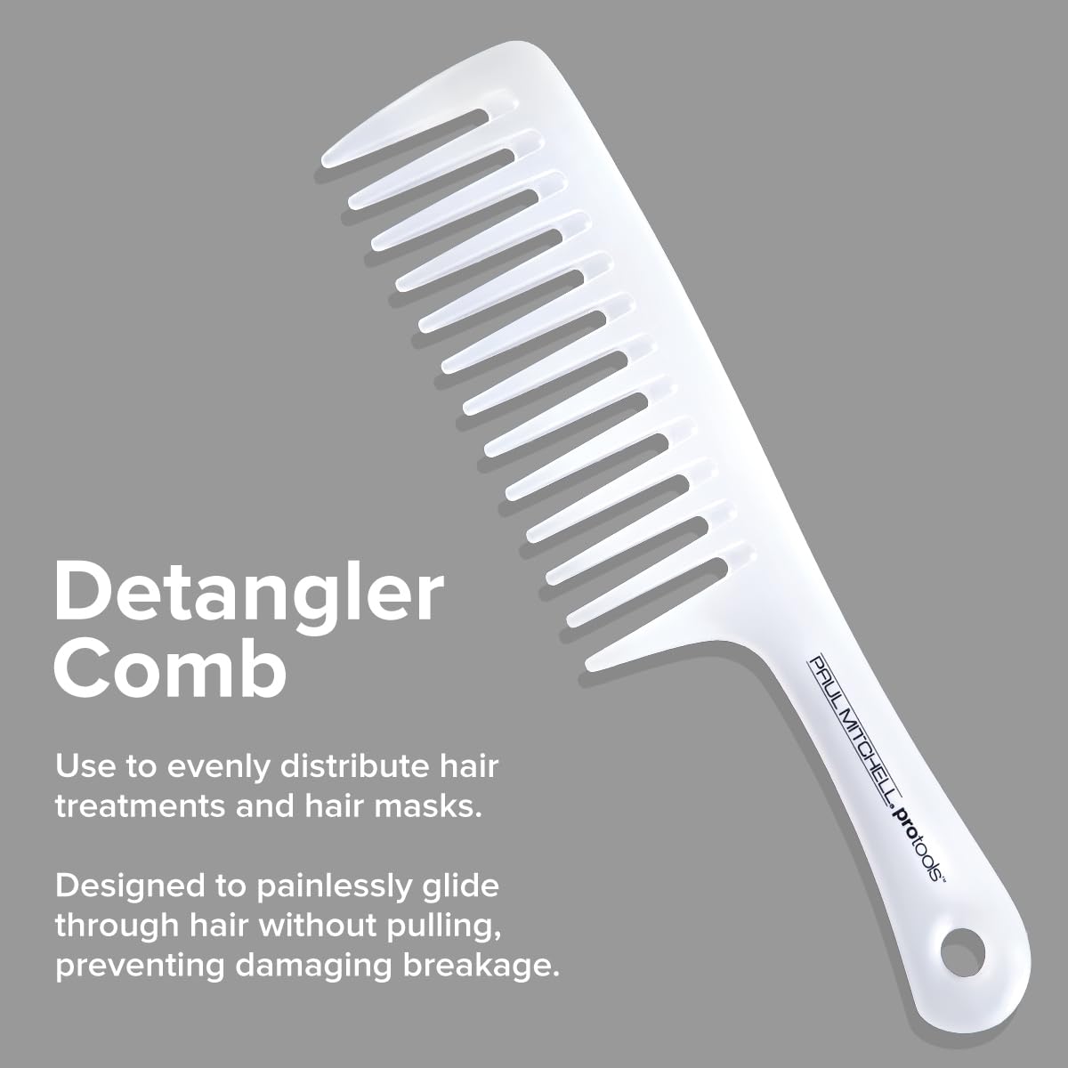 Wide Tooth Detangling Comb for Wet or Dry Hair