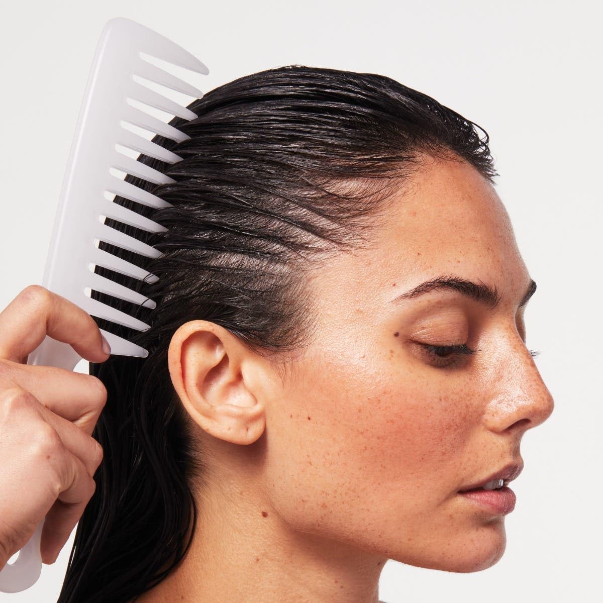 Wide Tooth Detangling Comb for Wet or Dry Hair