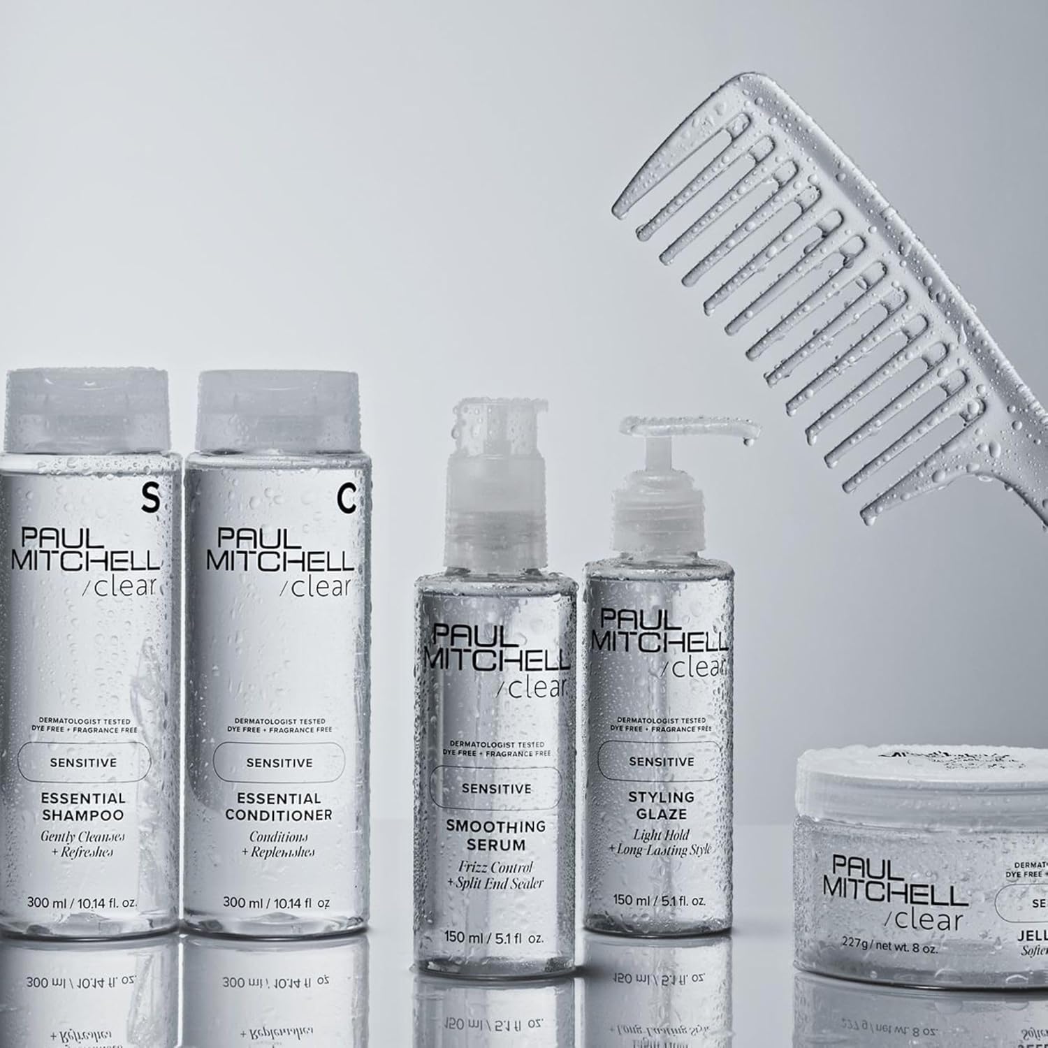 Wide Tooth Detangling Comb for Wet or Dry Hair